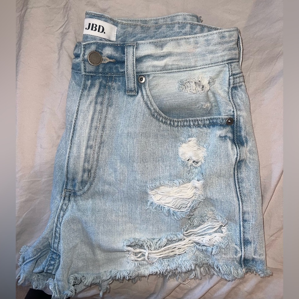 JBD Distressed Jean Shorts